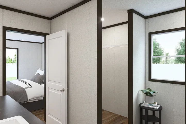 The REVEAL Primary Bathroom. This Manufactured Mobile Home features 3 bedrooms and 2 baths.