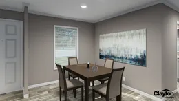 The SWEET BREEZE 56 Dining Area. This Manufactured Mobile Home features 3 bedrooms and 2 baths.
