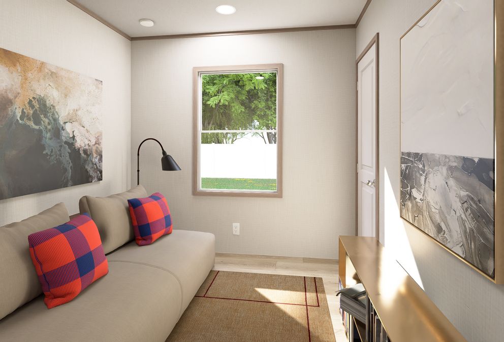 The ULTRA FLEX ANNIVERSARY PLUS Bedroom. This Manufactured Mobile Home features 3 bedrooms and 2 baths.
