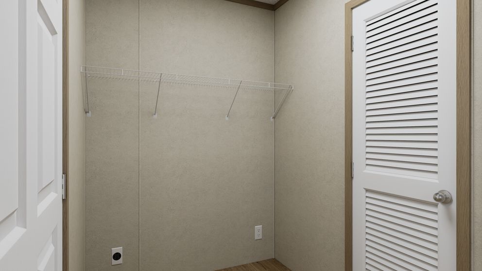 The 4828-CC51 PILLAR 48 Utility Room. This Manufactured Mobile Home features 3 bedrooms and 2 baths.