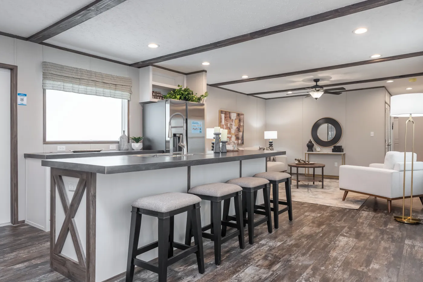 The THE GENERAL Kitchen. This Manufactured Mobile Home features 3 bedrooms and 2 baths.