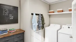 The ABIGAIL Utility Room. This Manufactured Mobile Home features 3 bedrooms and 2 baths.