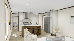The THE INTUITION Foyer. This Manufactured Mobile Home features 3 bedrooms and 2 baths.