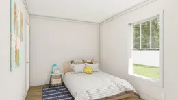 The WALK THE LINE Bedroom. This Manufactured Mobile Home features 3 bedrooms and 2 baths.