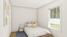 The WALK THE LINE Bedroom. This Manufactured Mobile Home features 3 bedrooms and 2 baths.