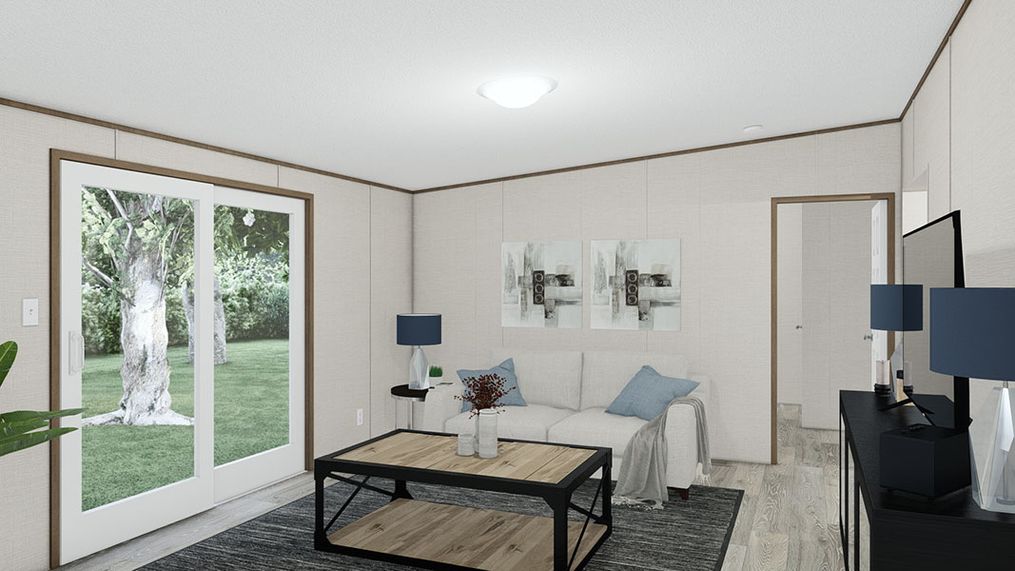 The MARVEL 4 Den. This Manufactured Mobile Home features 4 bedrooms and 2 baths.