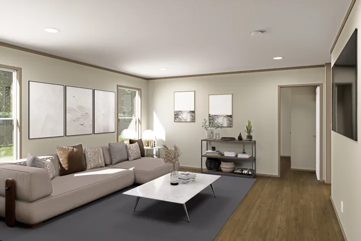 The SUMMIT Den. This Manufactured Mobile Home features 4 bedrooms and 3 baths.