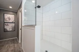 The THE FUSION 3260 Primary Bathroom. This Manufactured Mobile Home features 3 bedrooms and 2 baths.