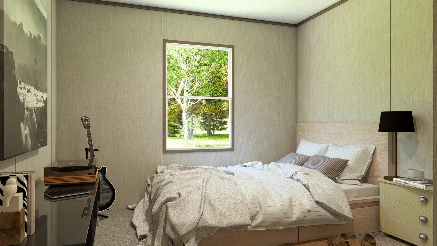 The LEGEND 28X56 4 BR Bedroom. This Manufactured Mobile Home features 4 bedrooms and 2 baths.