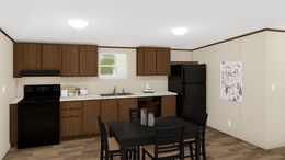 The EXCITEMENT Kitchen. This Manufactured Mobile Home features 3 bedrooms and 2 baths.