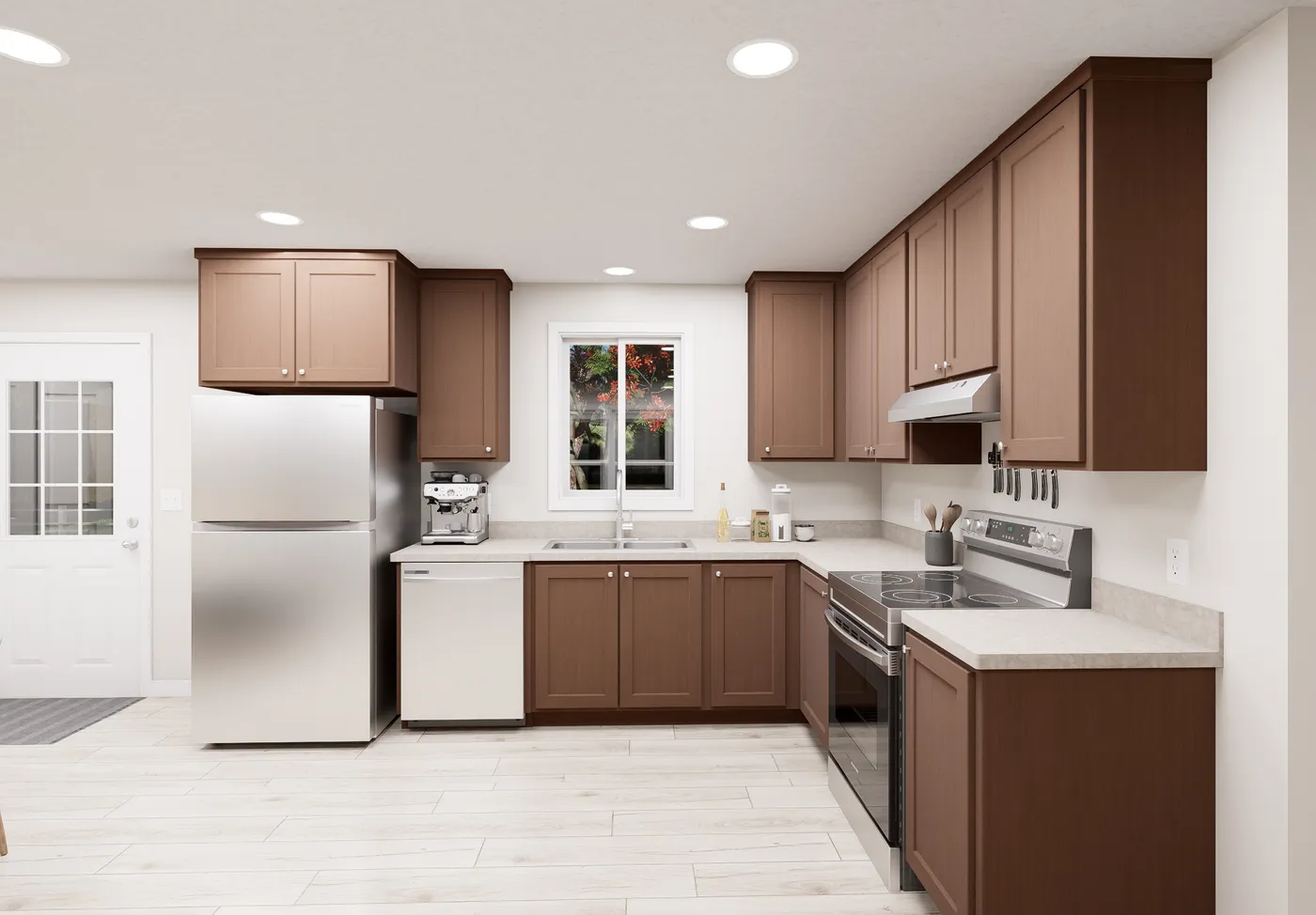 The 5015 IMAGINE Kitchen. This Manufactured Mobile Home features 3 bedrooms and 2 baths.