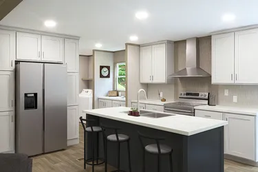 Tranquility. The RIO Exterior. This Manufactured Mobile Home features 3 bedrooms and 2 baths.