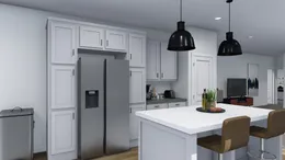 The BRYCE Kitchen. This Manufactured Mobile Home features 3 bedrooms and 2 baths.