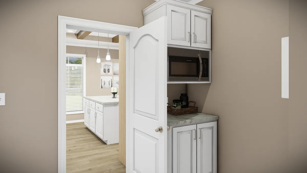 The THE BANDON Utility Room. This Manufactured Mobile Home features 3 bedrooms and 2 baths.