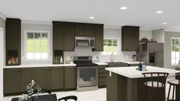 The ULTRA PRO 3 BR 28X56 Kitchen. This Manufactured Mobile Home features 3 bedrooms and 2 baths.