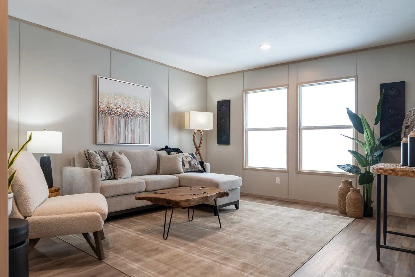 The CROCKETT Exterior. This Manufactured Mobile Home features 3 bedrooms and 2 baths.