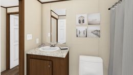 The MARVELOUS 3 Guest Bathroom. This Manufactured Mobile Home features 3 bedrooms and 2 baths.