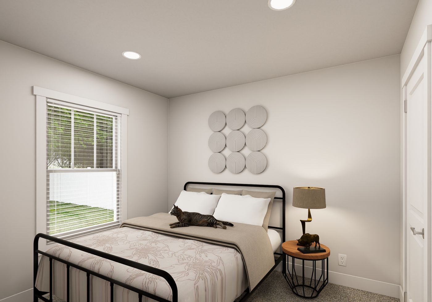 The RIGHT CHOICE 109 Bedroom. This Manufactured Mobile Home features 4 bedrooms and 2 baths.