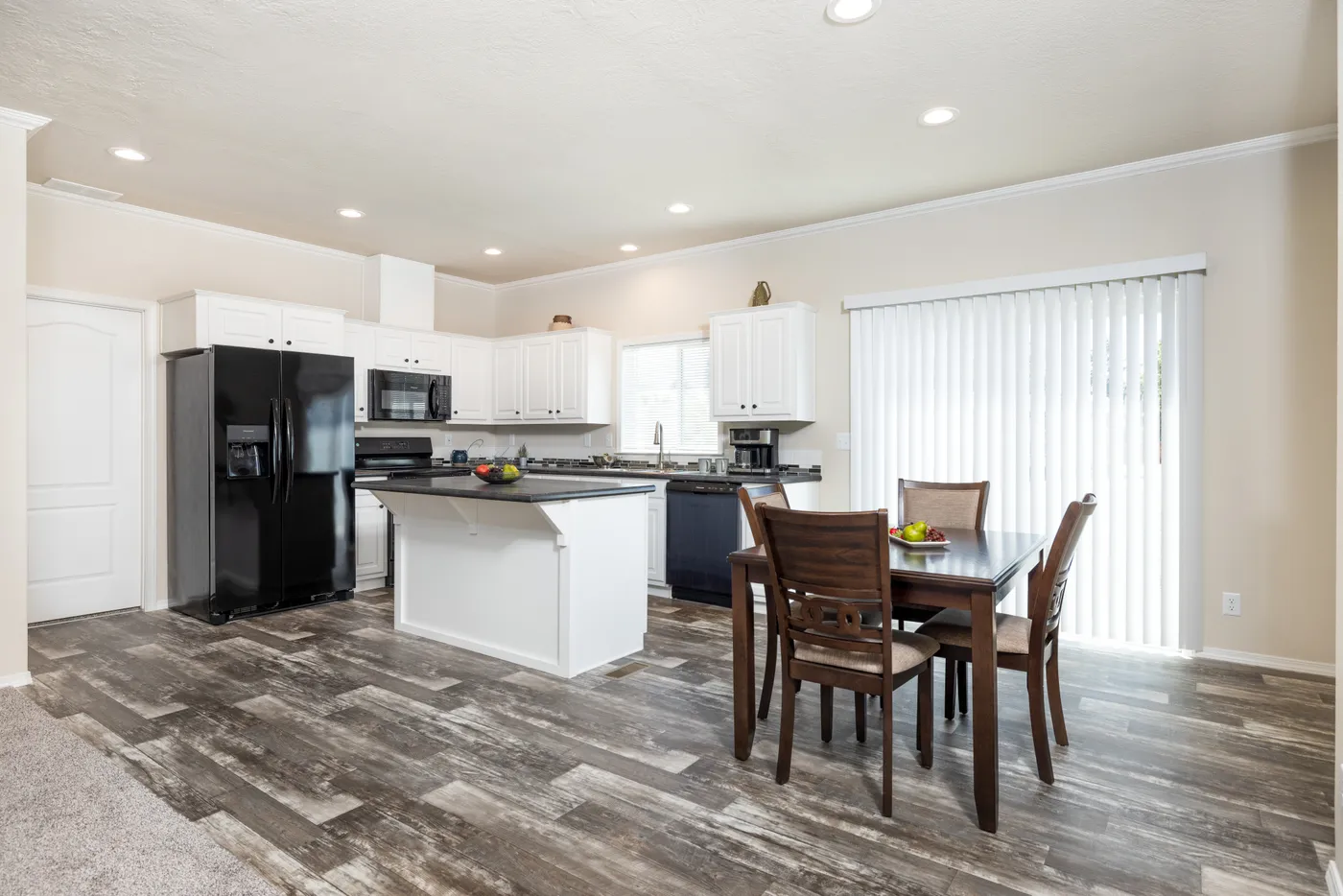 The TH482F                 CLAYTON Kitchen. This Manufactured Mobile Home features 2 bedrooms and 2 baths.
