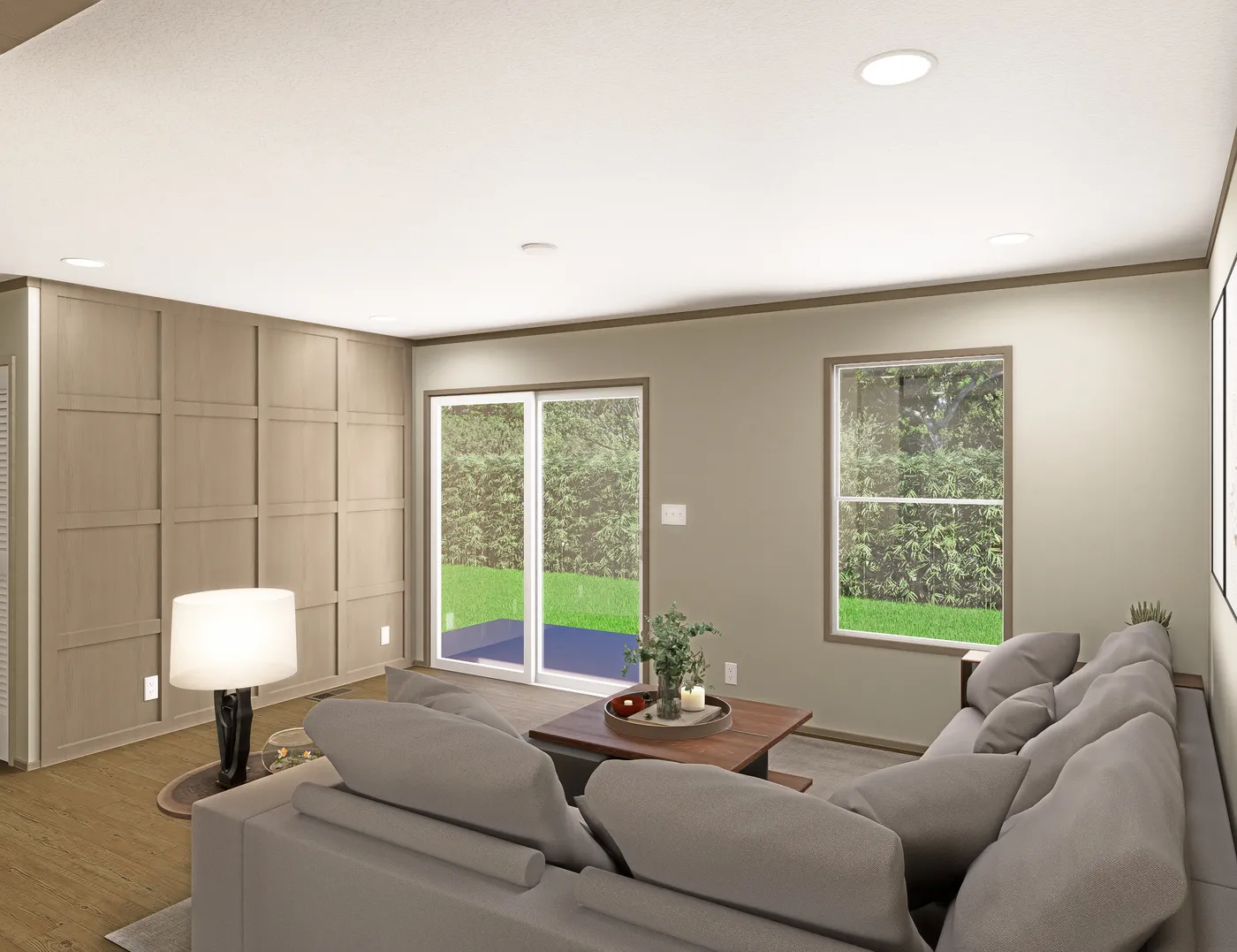 The RAINIER Den. This Manufactured Mobile Home features 4 bedrooms and 3 baths.