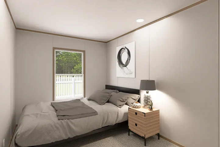 The THE EAGLE 52 Bedroom. This Manufactured Mobile Home features 3 bedrooms and 2 baths.