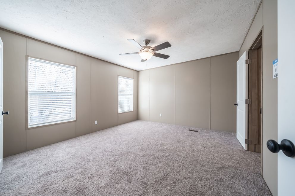 The FARMHOUSE BREEZE 72 Bedroom. This Manufactured Mobile Home features 4 bedrooms and 2 baths.