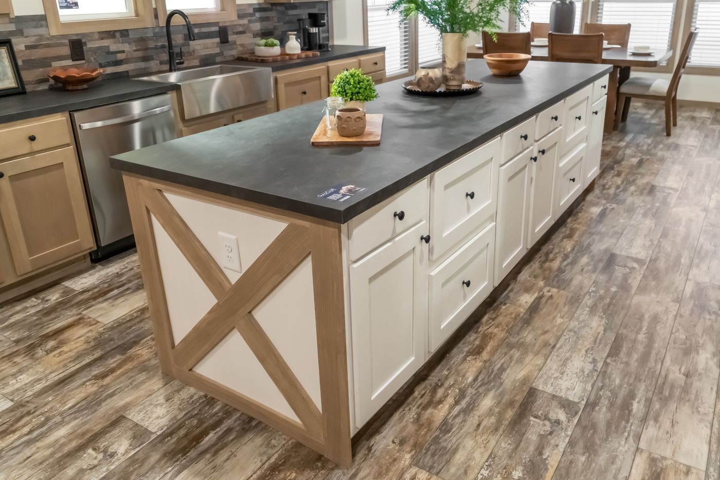 The BOUJEE PREMIER Kitchen. This Manufactured Mobile Home features 4 bedrooms and 2 baths.