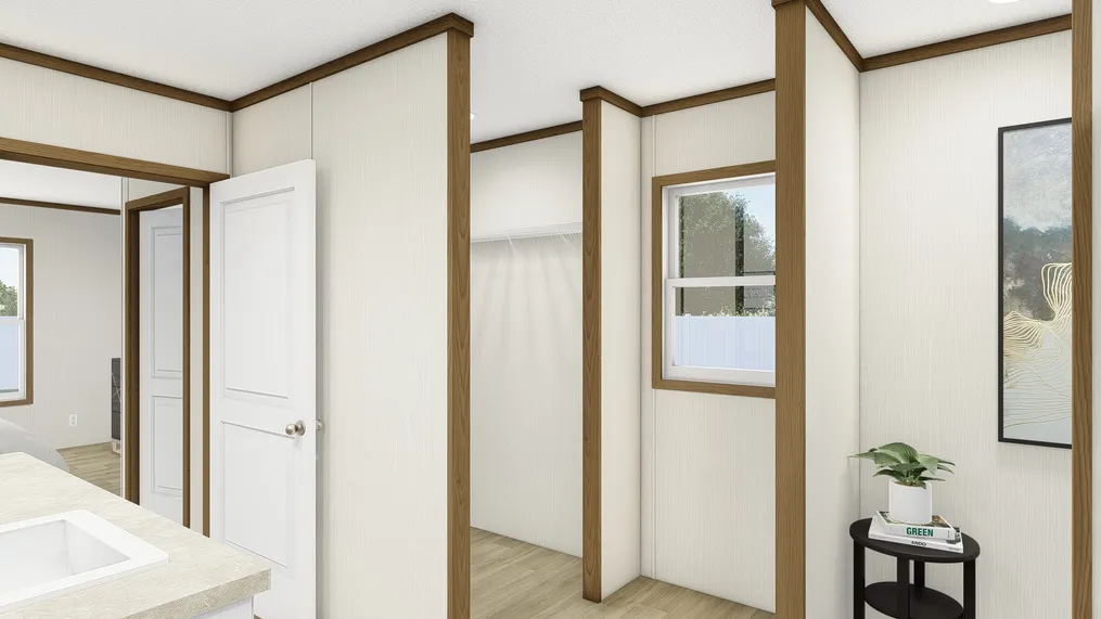 The DISCOVER Primary Bathroom. This Manufactured Mobile Home features 3 bedrooms and 2 baths.