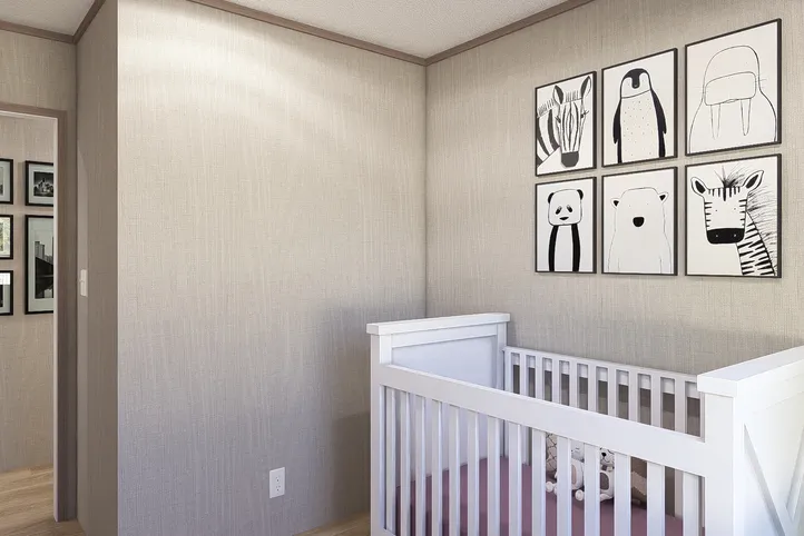 The ULTRA A-PLUS 16X76 Guest Bedroom. This Manufactured Mobile Home features 3 bedrooms and 2 baths.