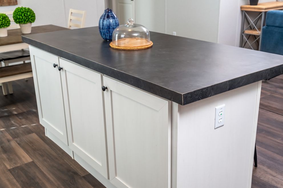 The THE EAGLE 48 Kitchen. This Manufactured Mobile Home features 3 bedrooms and 2 baths.