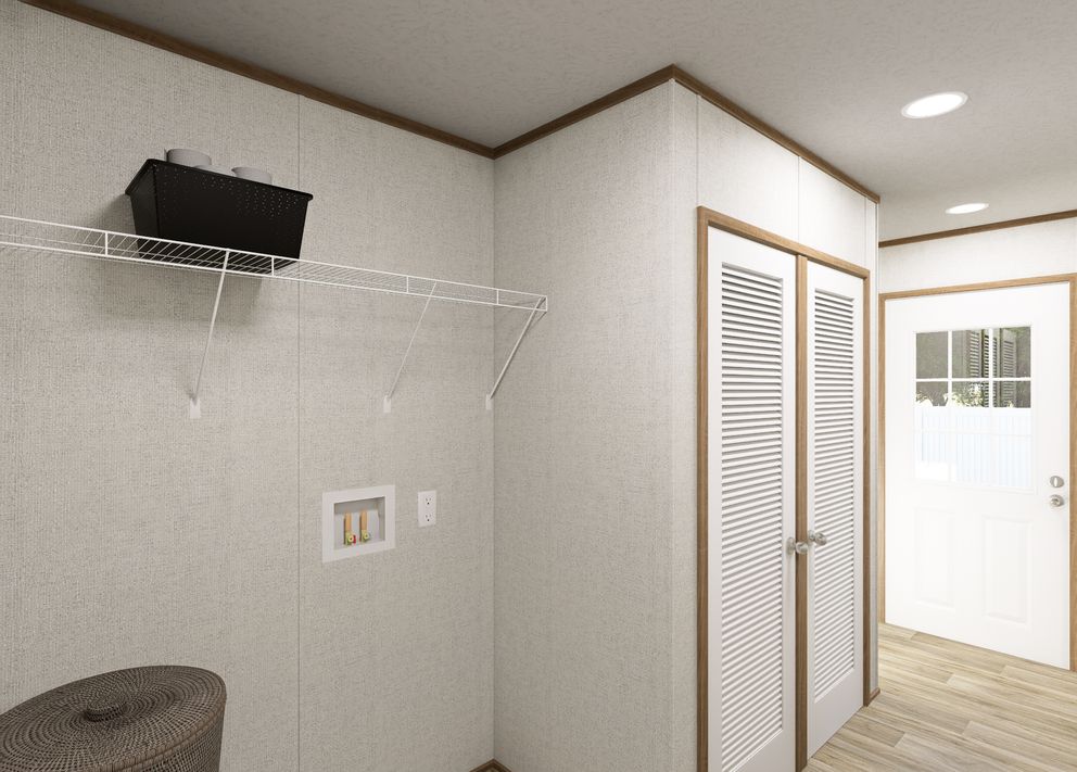 The BEACON Exterior. This Manufactured Mobile Home features 3 bedrooms and 2 baths.