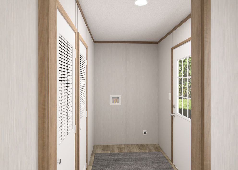 The THE RESERVE 76 Utility Room. This Manufactured Mobile Home features 4 bedrooms and 2 baths.
