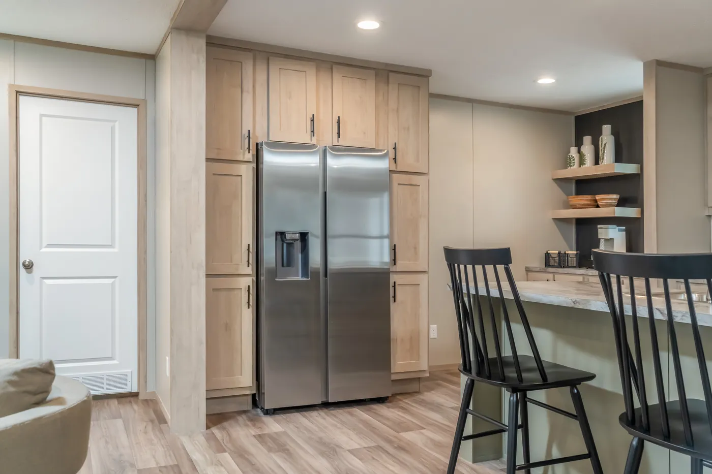 The CROCKETT Exterior. This Manufactured Mobile Home features 3 bedrooms and 2 baths.
