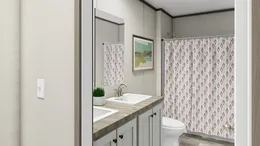 The ULTRA PRO BIG BOY 4 BR 32X76 Guest Bathroom. This Manufactured Mobile Home features 4 bedrooms and 2 baths.