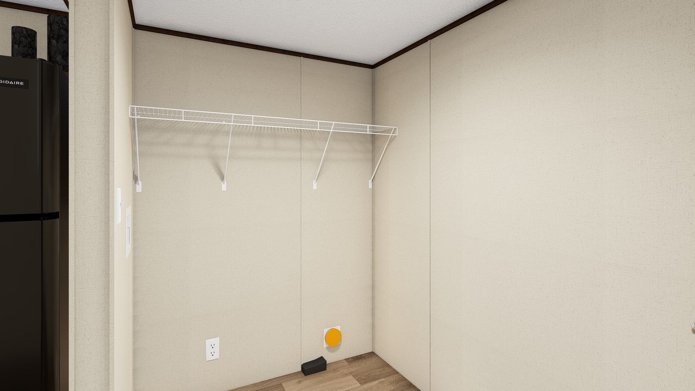 The GLORY Utility Room. This Manufactured Mobile Home features 3 bedrooms and 2 baths.