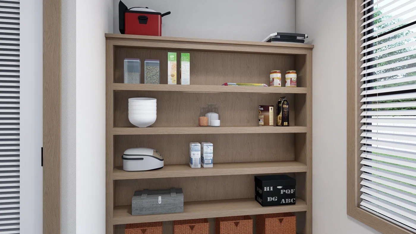 The LORALEI Storage. This Manufactured Mobile Home features 3 bedrooms and 2 baths.