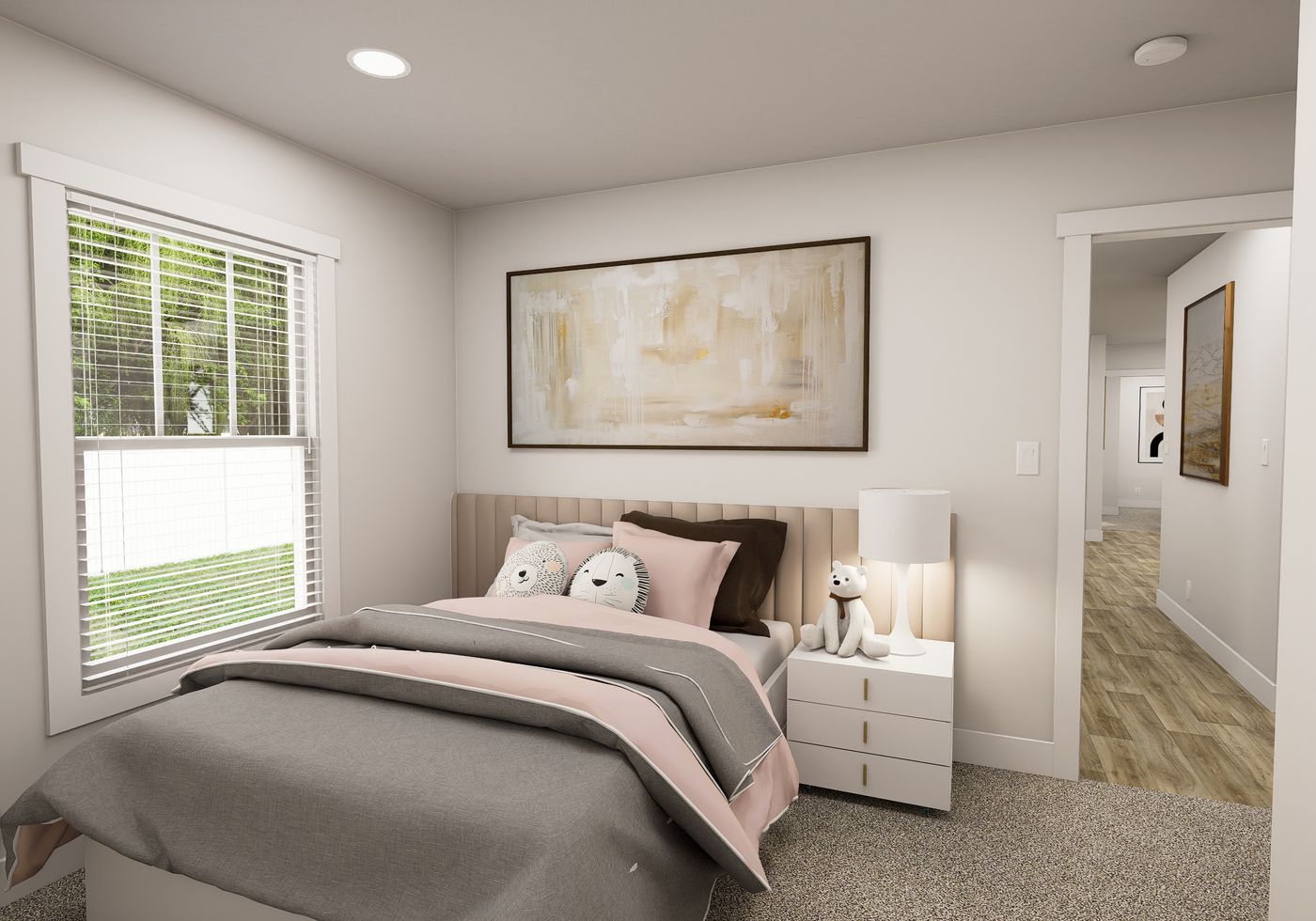The RIGHT CHOICE 109 Bedroom. This Manufactured Mobile Home features 4 bedrooms and 2 baths.
