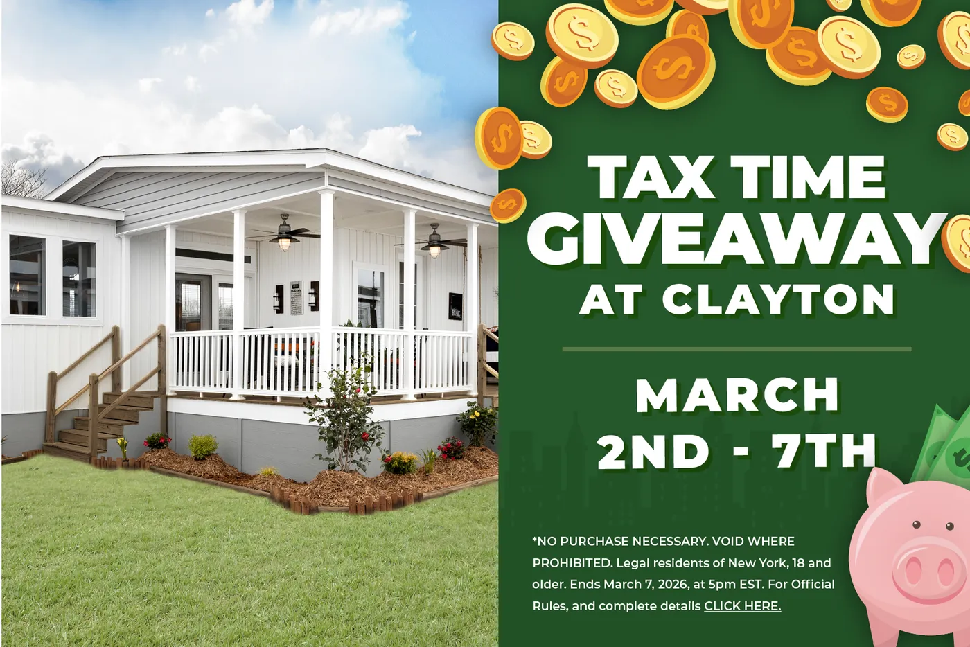 Tax Time Giveaway at Clayton image