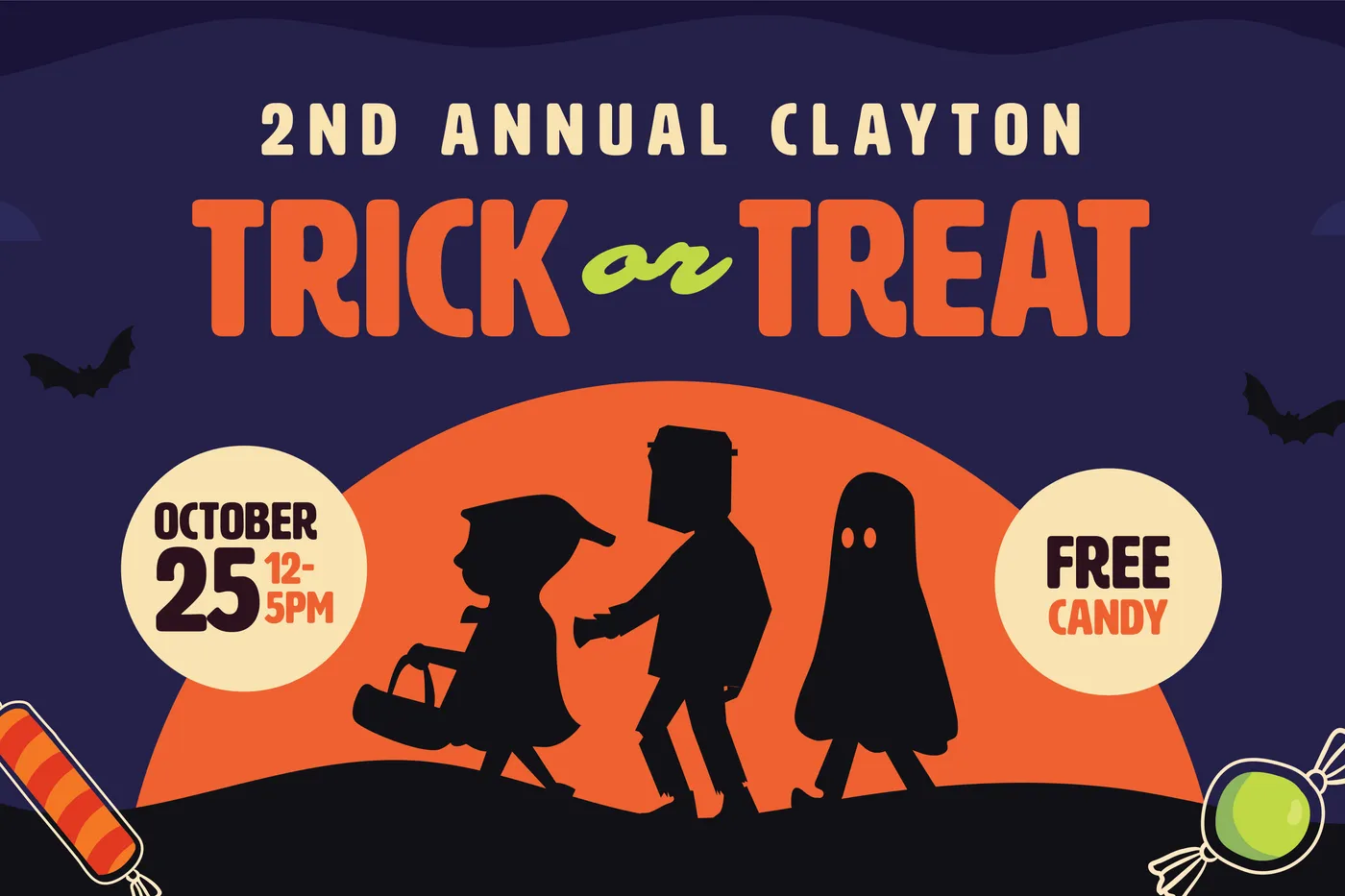 2nd Annual Clayton Trick or Treat
