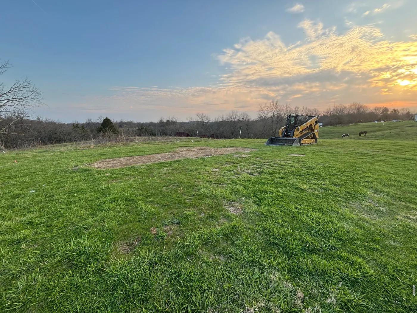 Land Preparation for a Manufactured Home Near Walt image