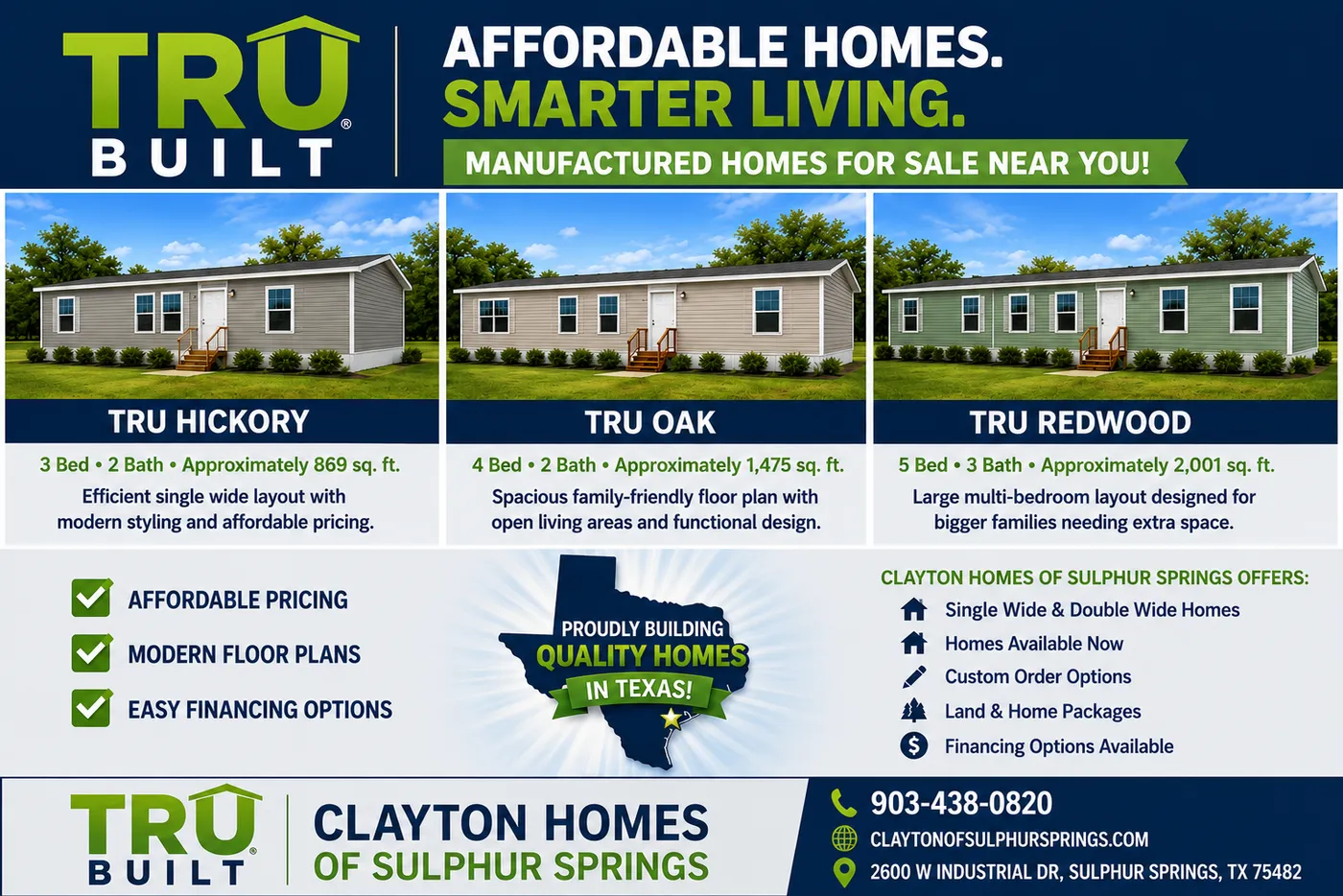 TRU Manufactured Homes