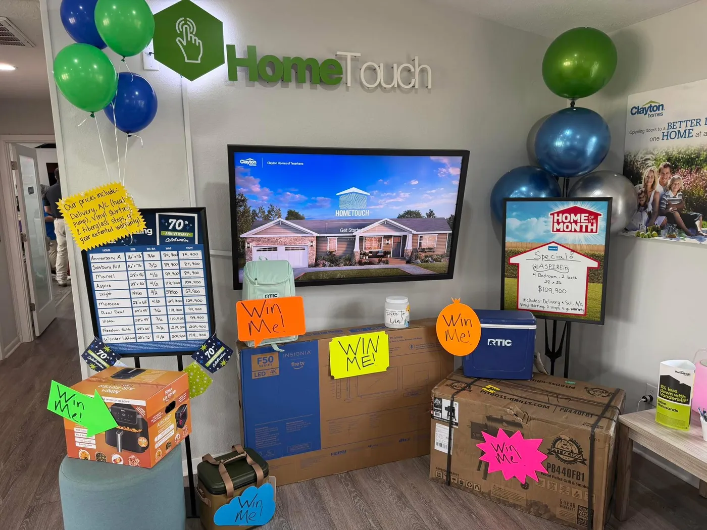 April & May Giveaways