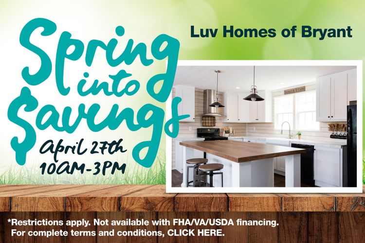 Spring Into Savings Event!