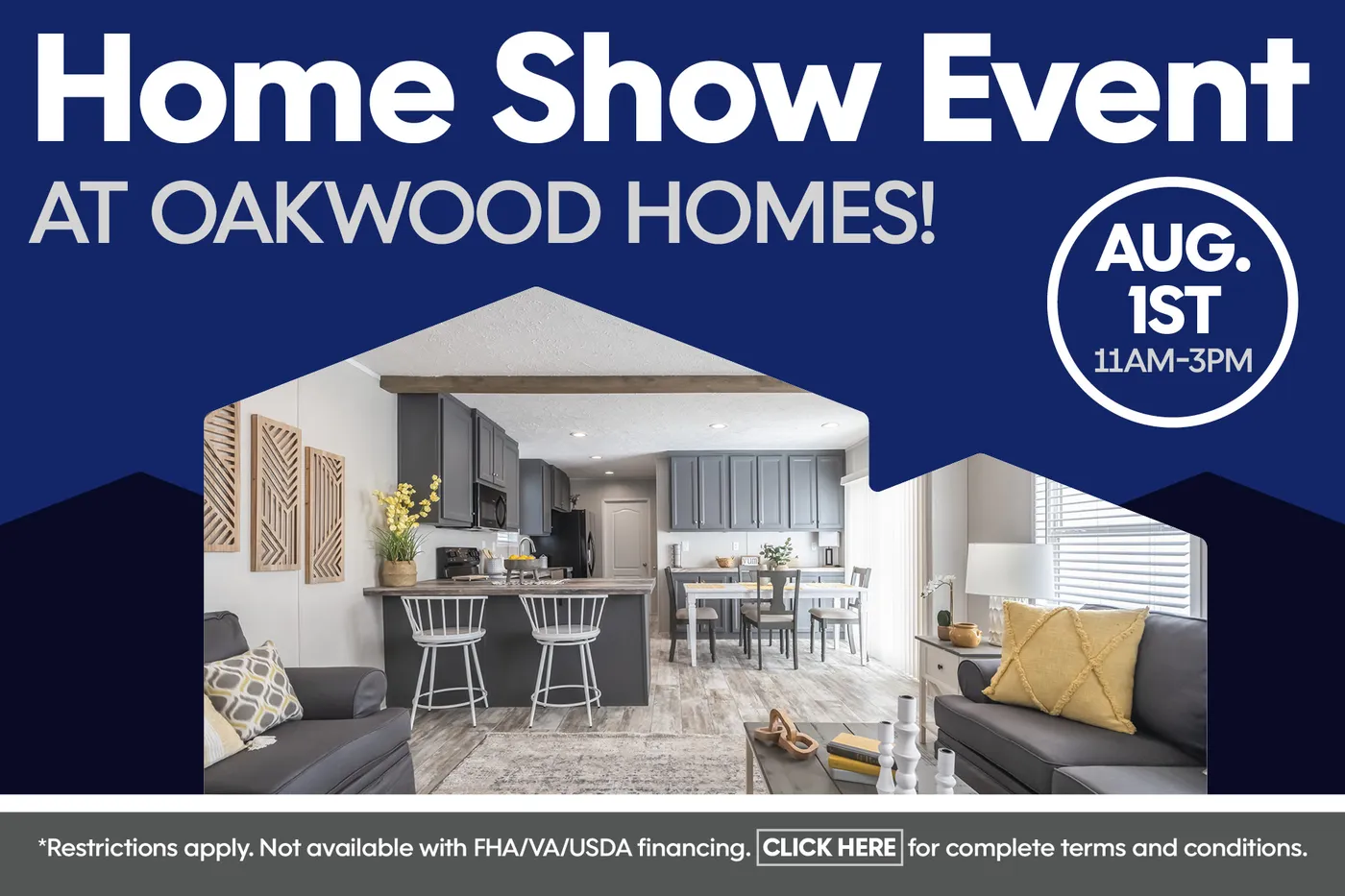 Home Show Event at Oakwood Homes!