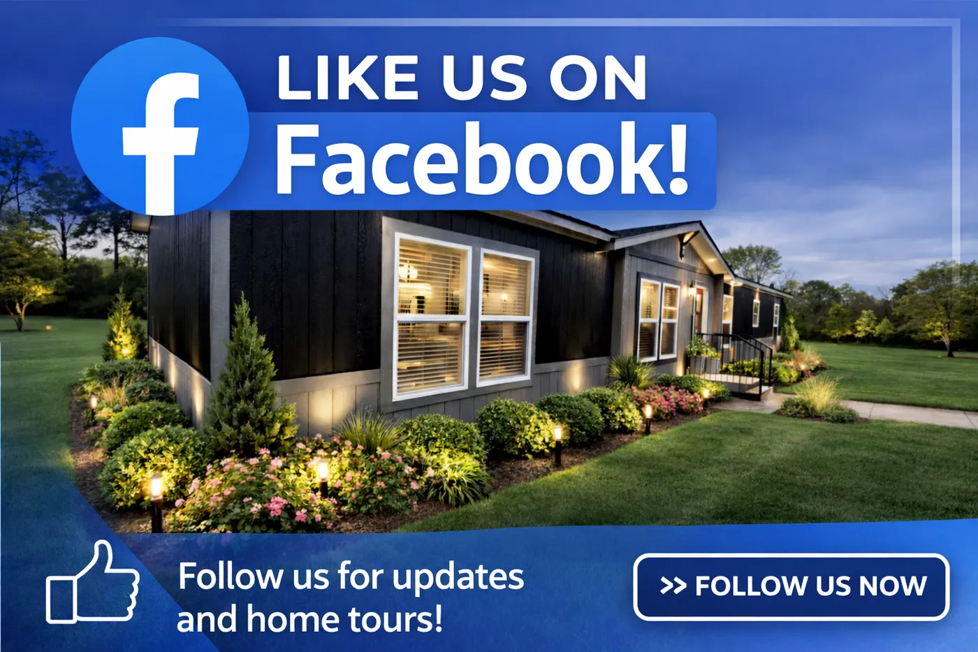 Like us on Facebook image