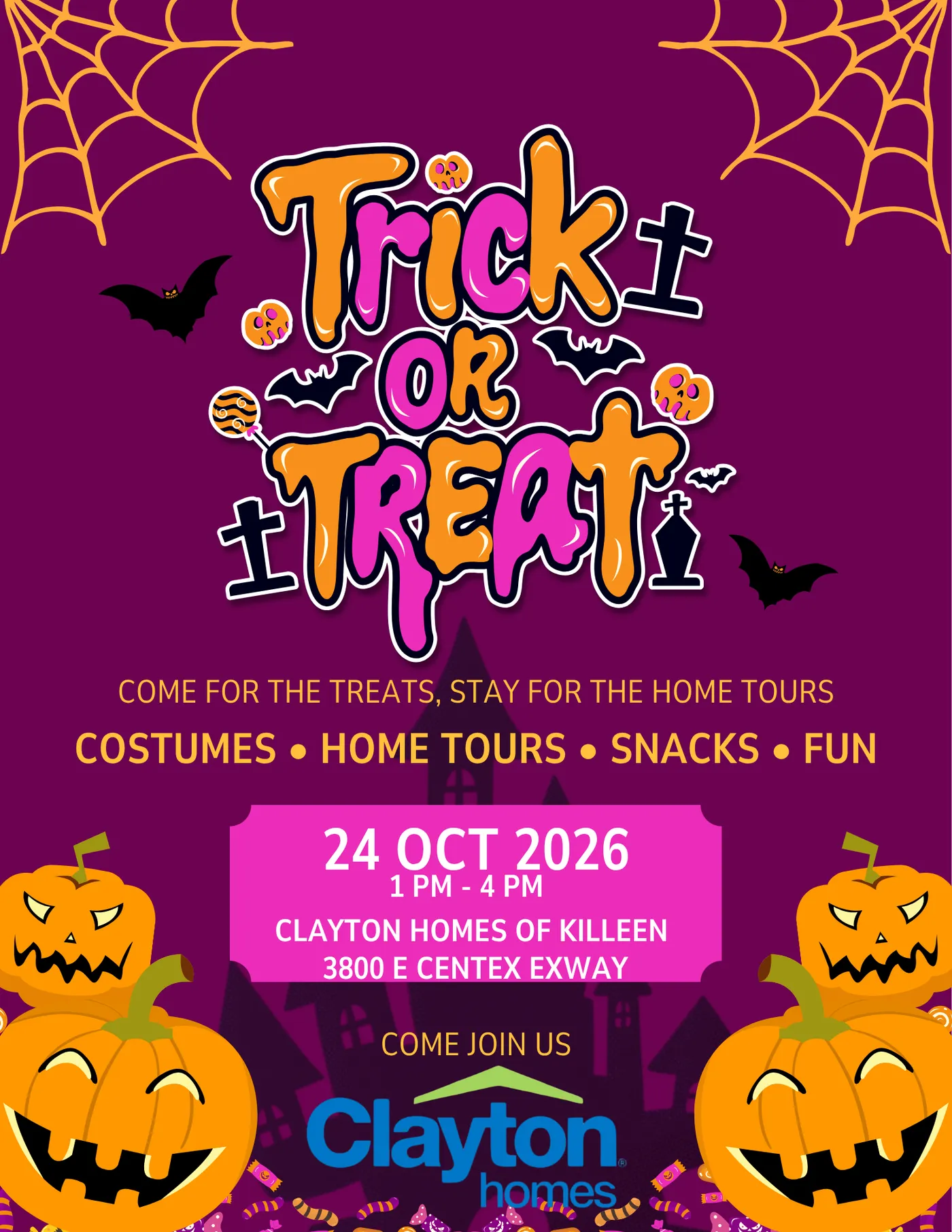 Come join us for some Halloween Fun at Clayton! image