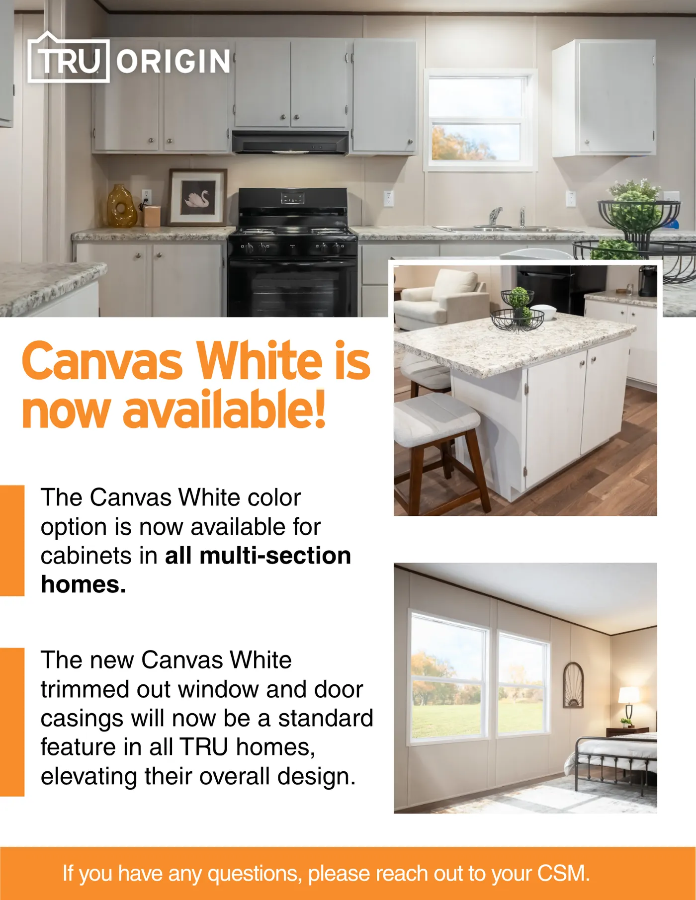 Fresh Look, Timeless Feel Introducing Canvas White image