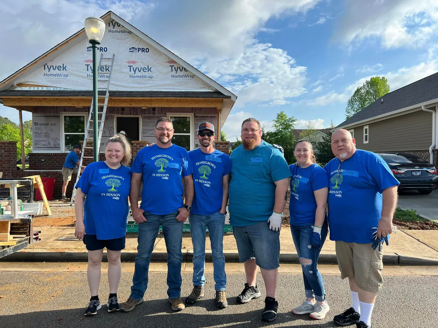 Volunteer Day w/ Chattanooga Habitat for Humanity
