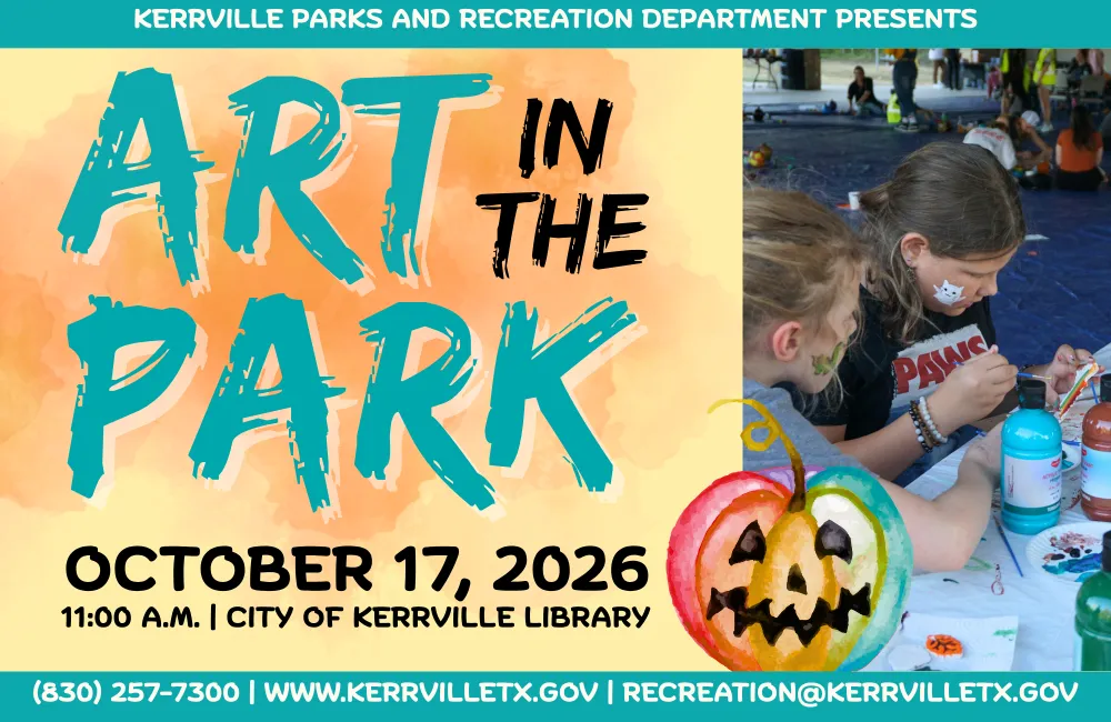 Art in the Park Returns to Kerrville image