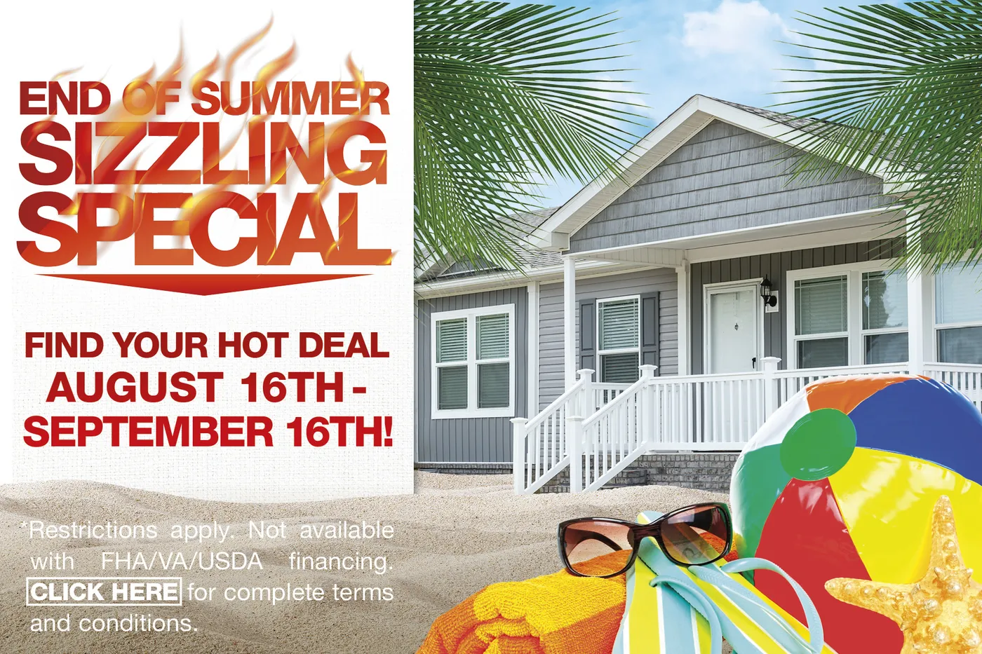 End of Summer Sizzling Special image